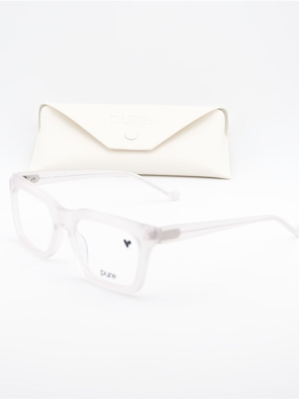 Pure P-7010 N 104 Square Eyeglasses 52mm – Cloud